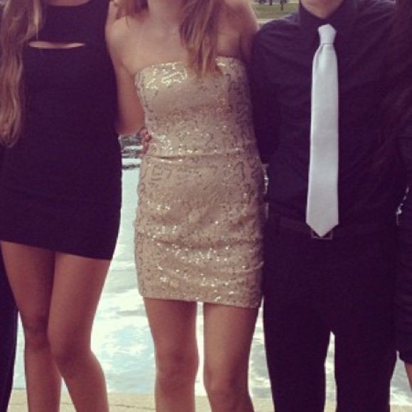 Jessica McClintock strapless dress - Picture 5 of 5